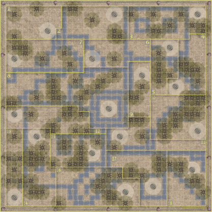 River Dogs Prototype Course Map